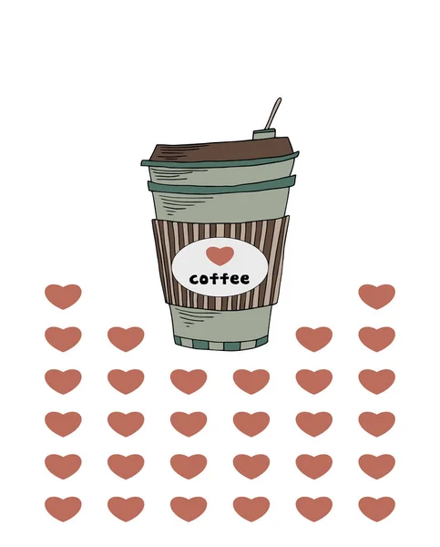 Sevimli kahve Kupası