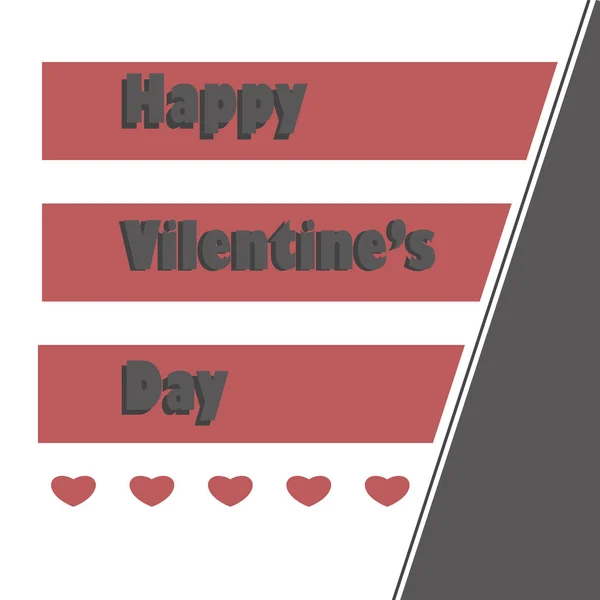 Mutlu Sevgililer günü illüstrasyon.