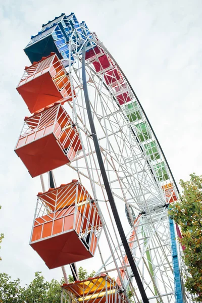Roda Gigante Parque Diversões — Fotografia de Stock