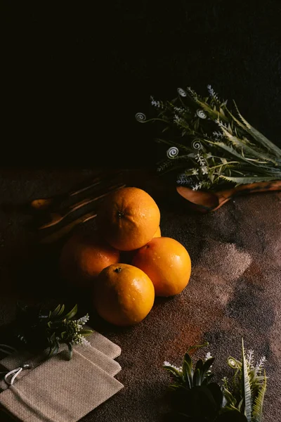 成熟甜橙 — 图库照片