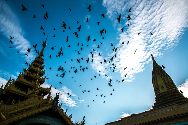 Shwezigon pagoda Myanmar