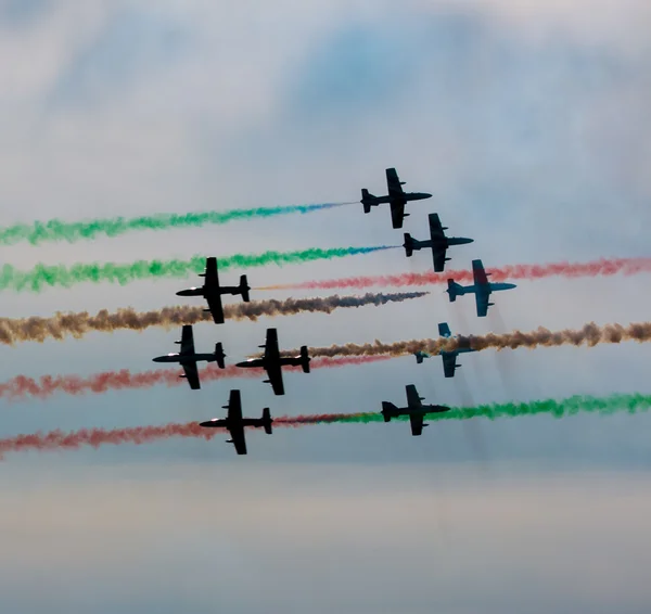 Luft-Ausstellung in Italien — Stockfoto