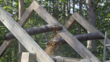  Tonoz çatı taşlama