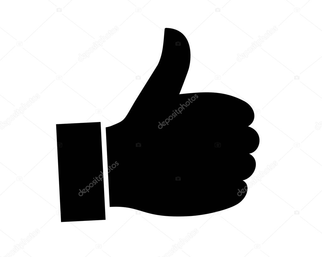 Thumb Up icon vector illustration