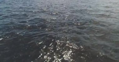 denizin dalgaları, hava, ağır çekim düşük span