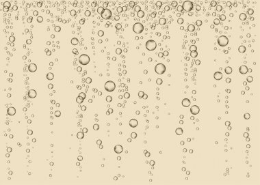 Champagne bubbles vector texture. clipart