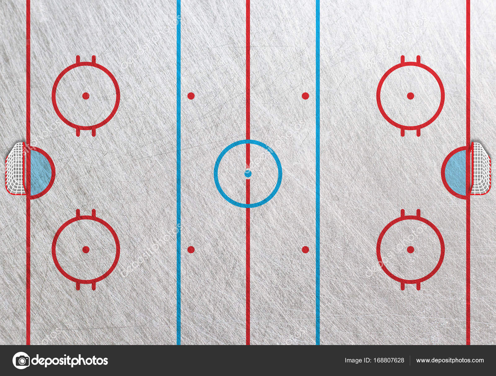 Hockey rink box — Stock Photo © ShuBas 168807628