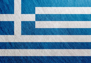 Yunanistan bayrağı vintage