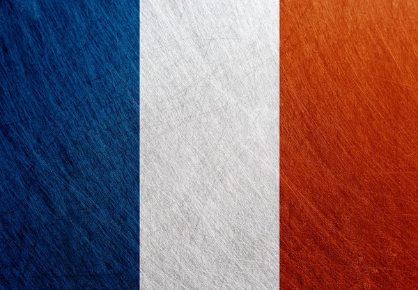 Bandera de Francia, vintage — Foto de Stock