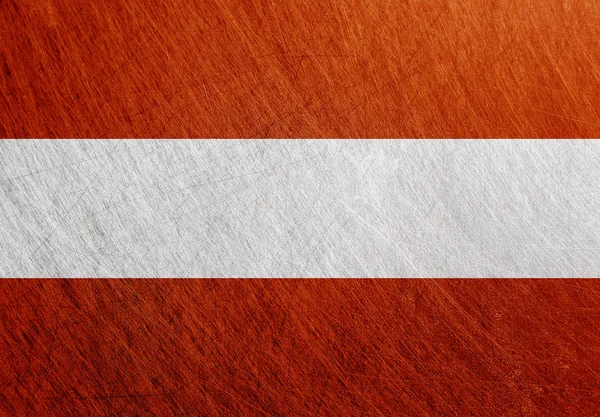 Österreich Flagge, Jahrgang, — Stockfoto