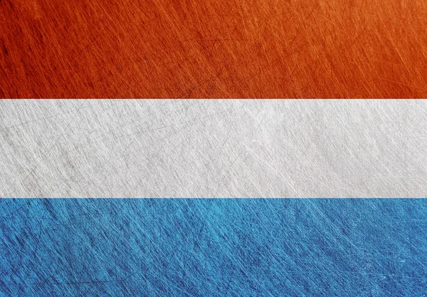 Luxemburgische Flagge — Stockfoto