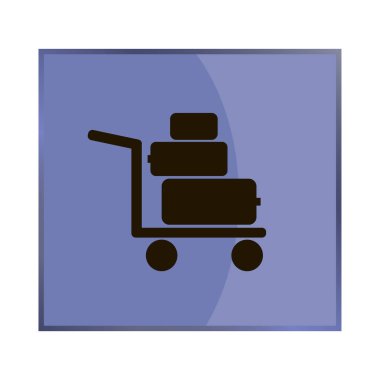 Vektör simge hamallar varlığı gösterir