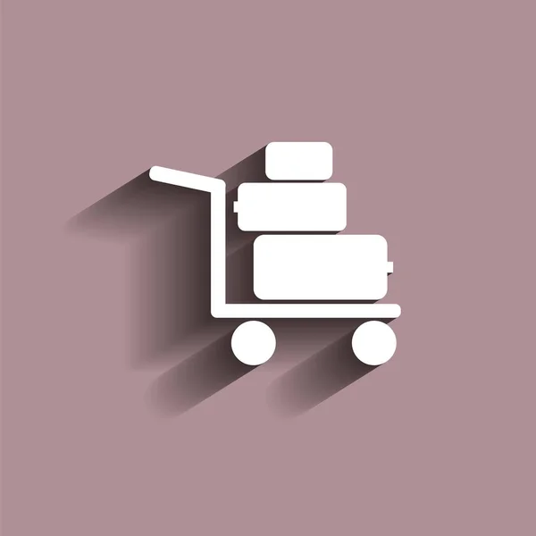 Vector icon shows the presence of porters. Vector icon with shad — Stock Vector