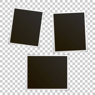Vektör görüntü kümesi boş fotoğraf