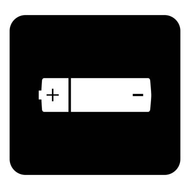 Vektör pil simgesi. Beyaz vektör çizim üzerinde siyah backgro