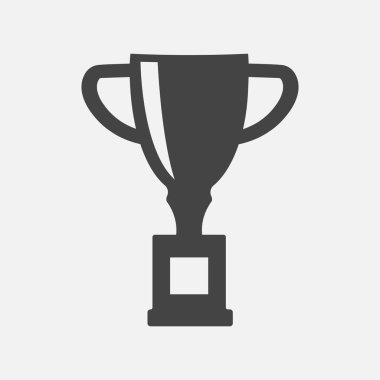 Vektör görüntü trophy Kupası. Kupası - kazanan, encoura sembolü
