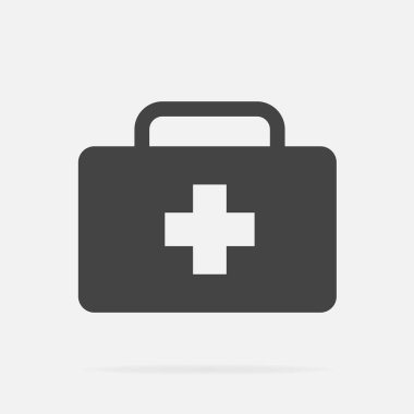 vektör simgesi ilk yardım varlığını gösterir. Doktor. İlk A