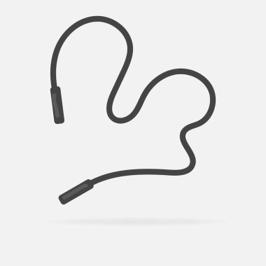 İp atlama vektör simgeler