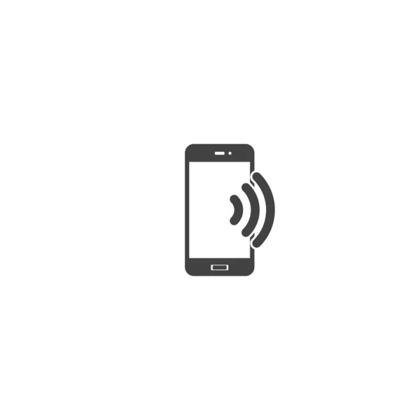 Vector wireless credit card payment icon on white isolated backg — 스톡 벡터