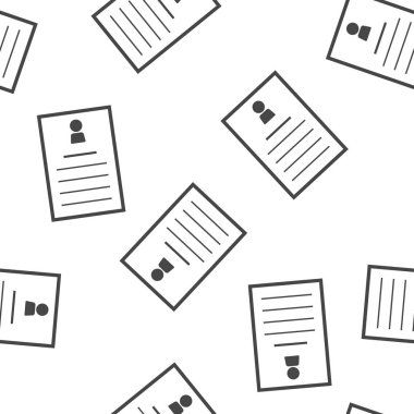 Beyaz arkaplanda vektör simgesini sorunsuz bir şekilde devam ettir.