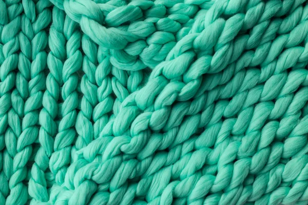 Close-up of knitted blanket, merino wool background — Stock Image Close-up of knitted blanket, merino wool background Stock Picture