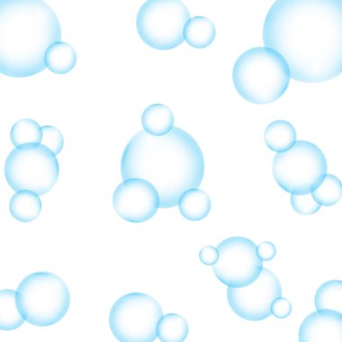 Beyaz arka plan kabarcıkları