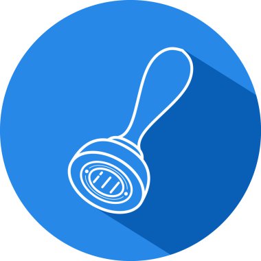 Pul vektör simgesi.