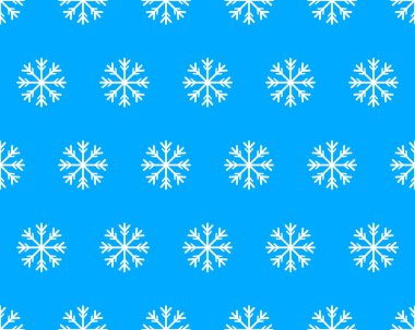 Vektör çizim Noel kar taneleri ile seamless modeli. Kırmızı arka plan. Ambalaj kağıt, paketler, vb. bir kazak tasarımında kullanılabilir.