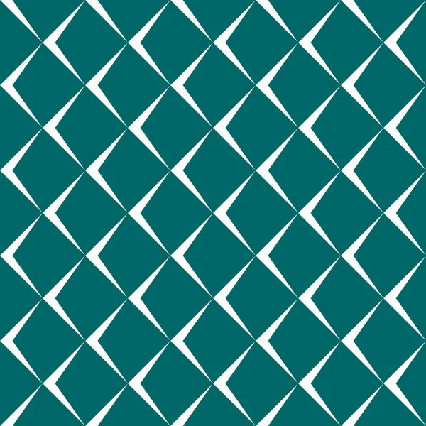 Vector illustration of seamless pattern on teal background. The pattern resembles the scales. It can be used in the design of cloth, packaging, wrapping paper, wallpaper, etc. — Stock Vector