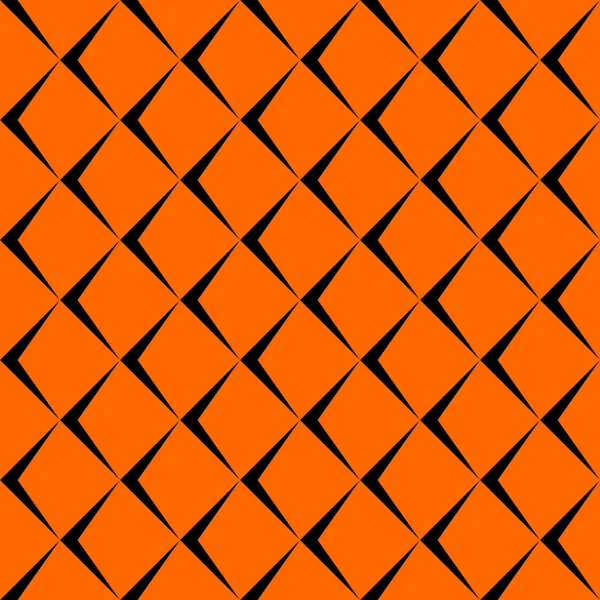 Ilustração vetorial do padrão sem costura no fundo laranja. O padrão assemelha-se às escalas. Ele pode ser usado no design de pano, embalagem, papel de embrulho, papel de parede, etc . — Vetor de Stock