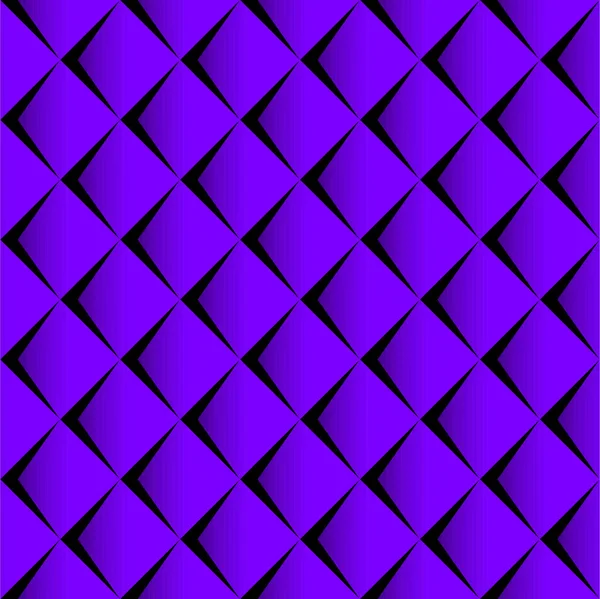 Ilustración vectorial de patrón sin costura con gradiente sobre fondo púrpura profundo. El patrón se asemeja a las escalas. Se puede utilizar en el diseño de tela, embalaje, papel de embalaje, papel pintado, etc. . — Vector de stock