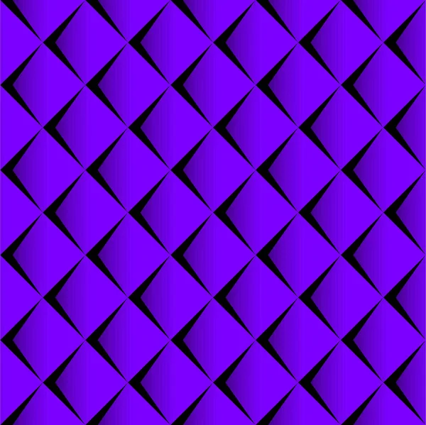 Ilustração vetorial de padrão sem costura com gradiente em fundo roxo profundo. O padrão assemelha-se às escalas. Ele pode ser usado no design de pano, embalagem, papel de embrulho, papel de parede, etc . — Vetor de Stock