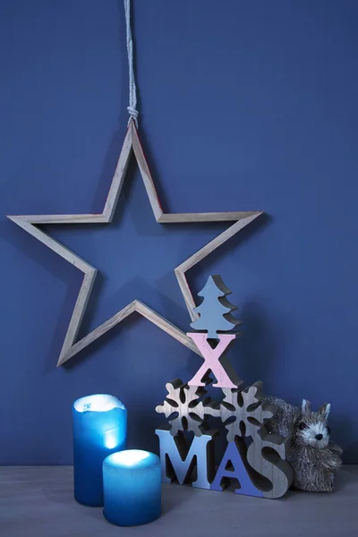 Noel natürmort doğal malzemeler