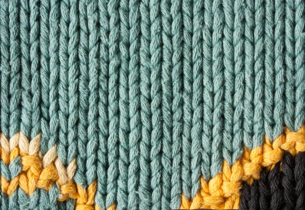 Texture laine tricotée fond — Photo