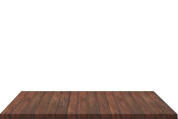 Top wooden table — Stock Photo, Image