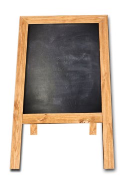 Beyaz arka planda borad