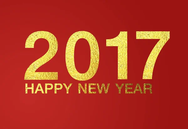 Mutlu yeni yıl 2017 yeşil bokeh arka plan üzerinde. 