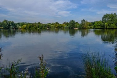 Essex Gölü tekneler ve su üzerine düşünceler. 