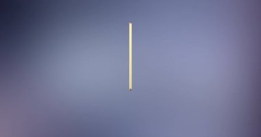 Yumuşak ve sarkık yuvarlak yüzey altın 3d simgesi