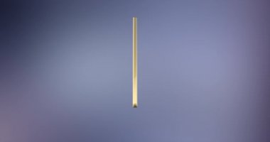 Yüksek gerilim altın 3d simgesi