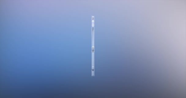 エンジニア建築家コンパス グラス 3 d アイコン — ストック動画