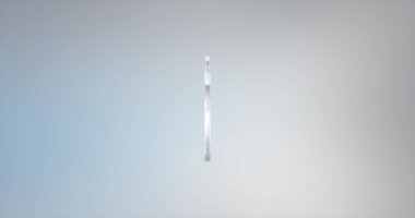 Motosiklet beyaz 3d simgesi