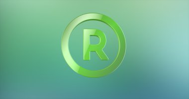 Registe marka renk 3d simgesi