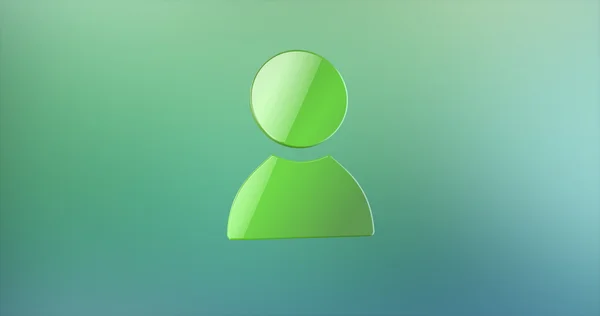Kullanıcı 3d simge renk