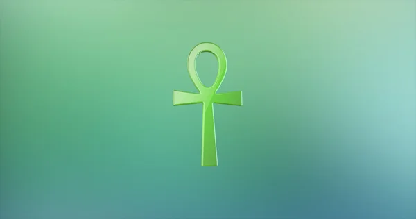 Ankh Color 3d Icon Stock Picture