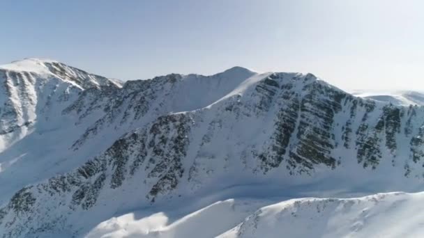 Altaïsche bergen en rotsen — Stockvideo