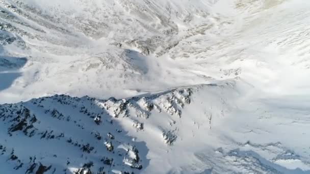 Altay Dağları Havadan Görünümüdür Rusya Federasyonu Dağların Üzerinden Uçan Altay — Stok video