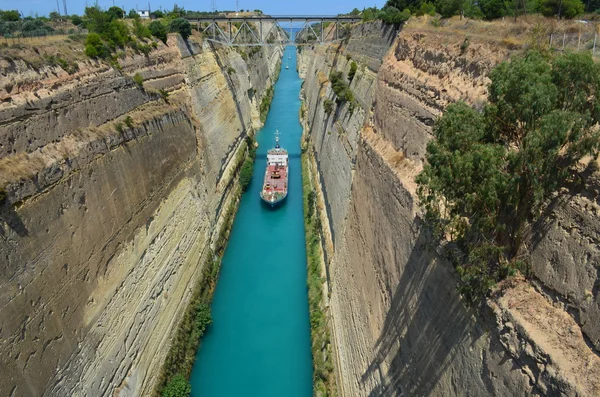  Korint kanalı, Yunanistan