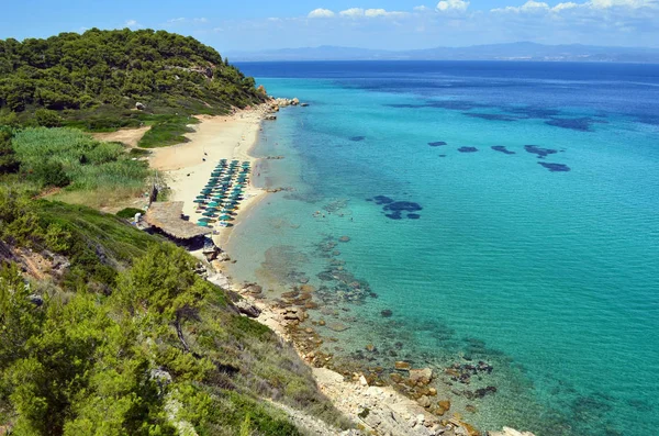 Mediterranean kumlu plaj