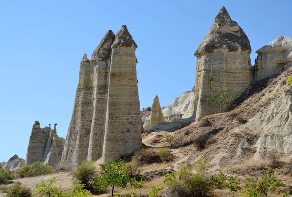 Kapadokya'nın garip kayalar
